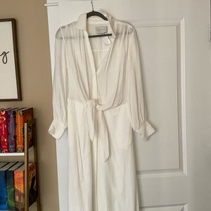 Brochu Walker Salt White Maxi Dress